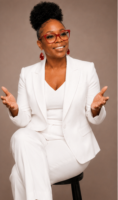 Kammeshia Davis smiling warmly, ready to help your family
